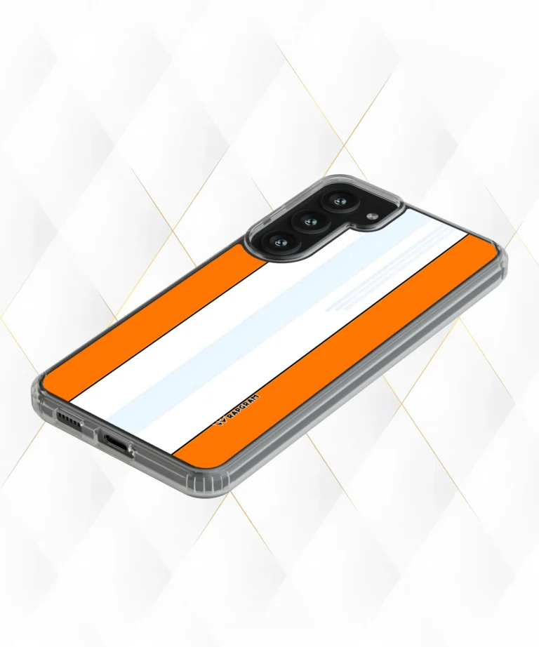 Layered Strip Silicone Case