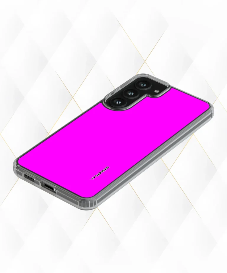 Purple Plain Silicone Case