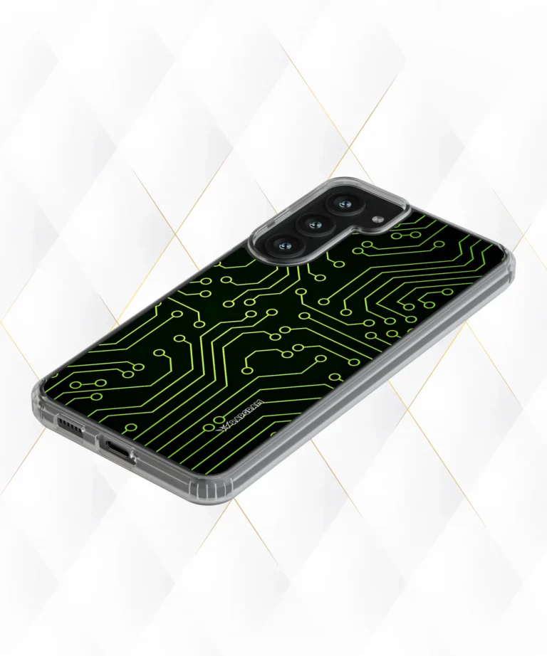 Neon Circuit Silicone Case