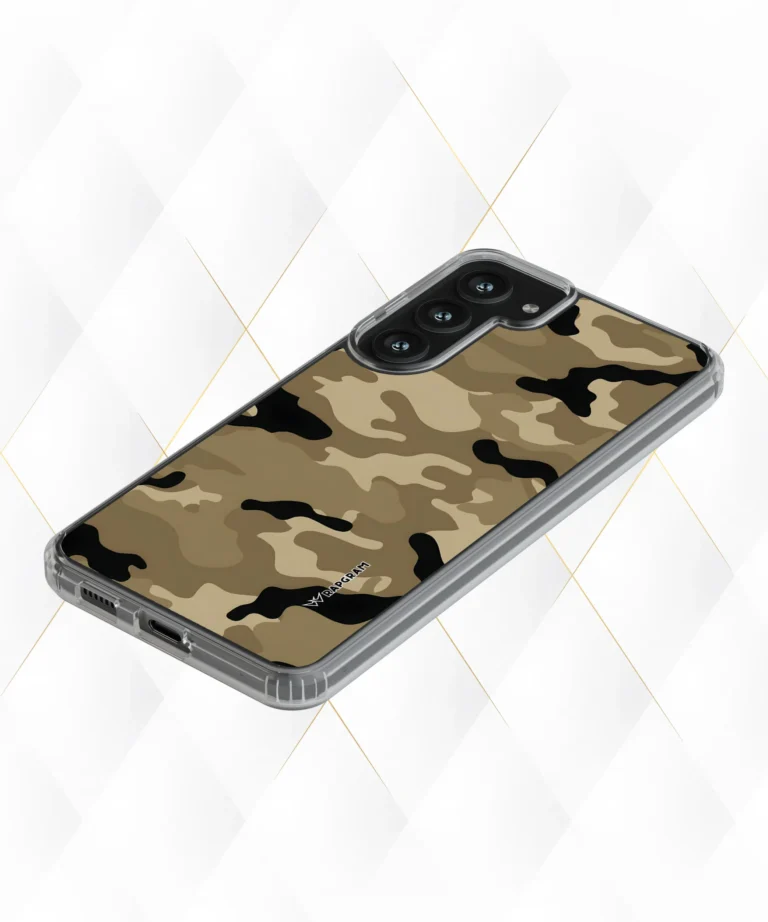 Military Camou Silicone Case