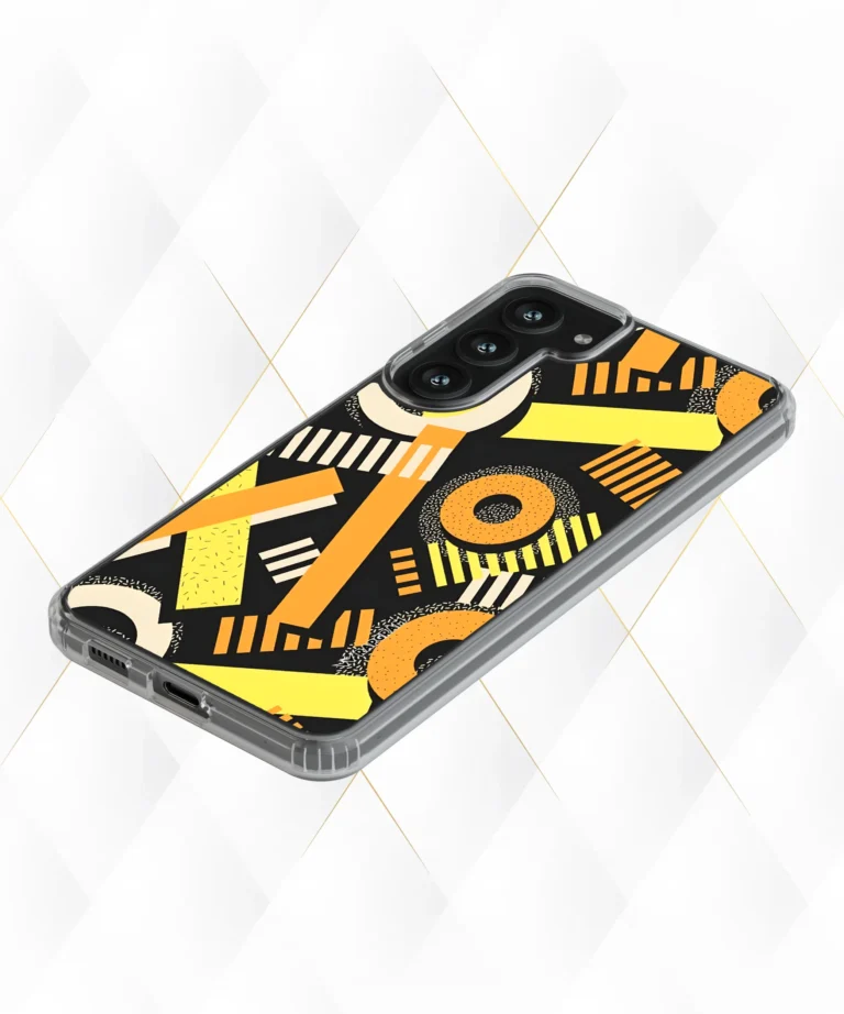 Yellow Random Silicone Case