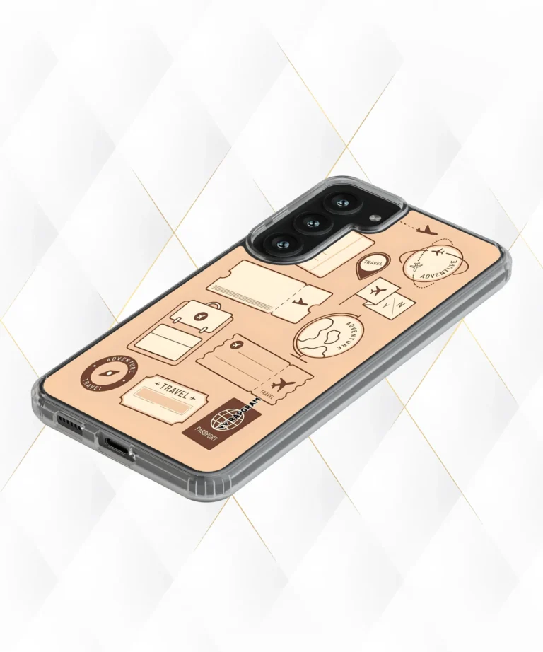 Peach Travel Silicone Case